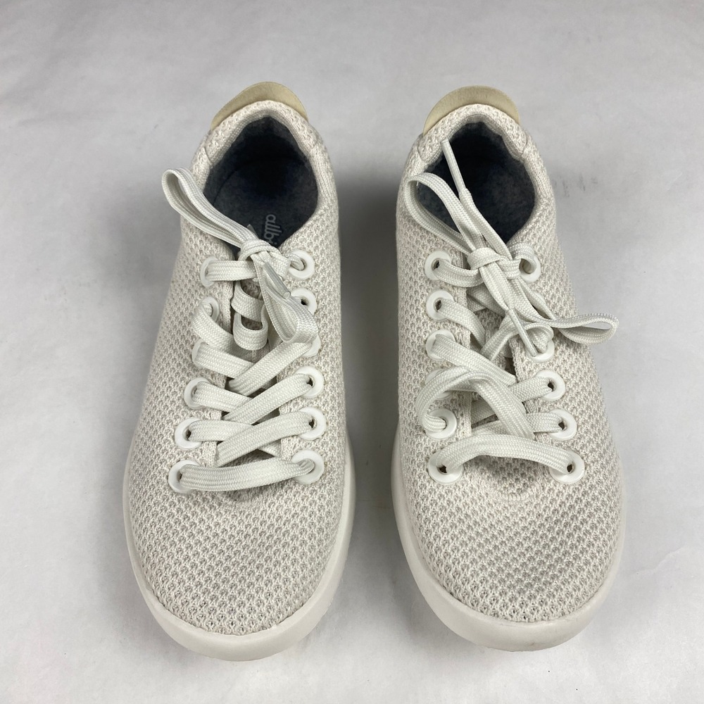 Allbirds Tree Pipers Sneakers Women's Size 6 White Casual Comfort